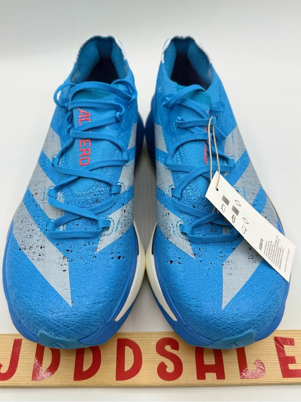 Adidas Adizero Prime X3 Strung Ekiden Solar Blue Silver JQ0615 Men’s Sizes NWT